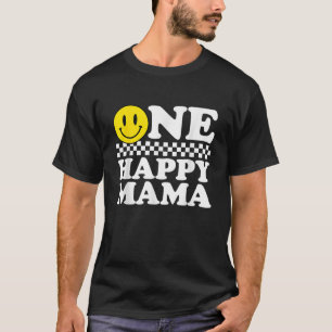 Een Gelukkige Dude Mama 1e Verjaardag Familie Matc T-shirt