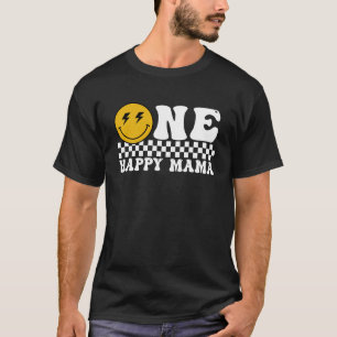 Een Gelukkige Dude Mama 1e Verjaardag Familie Matc T-shirt