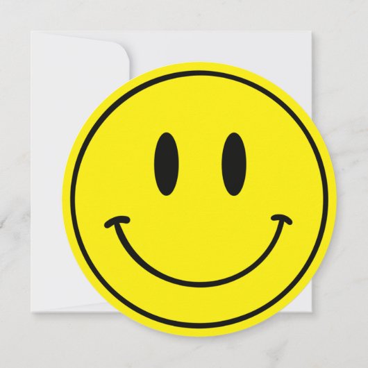 Een Gelukkige Gal 1e Verjaardag Smiley Gezicht Kaart (Achterkant)