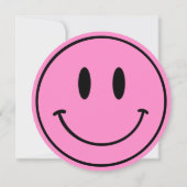 Een Gelukkige Gal 1e Verjaardag Smiley Gezicht Kaart (Achterkant)