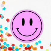 Een Gelukkige Gal 1e Verjaardag Smiley Gezicht Kaart