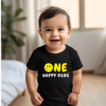 Een Gelukkige Gast 1e Verjaardag Gele Smiley<br><div class="desc">We voegen altijd elke week nieuwe design toe!</div>