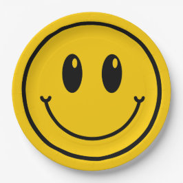 Een Gelukkige Gast 1e Verjaardag Papieren Bordje