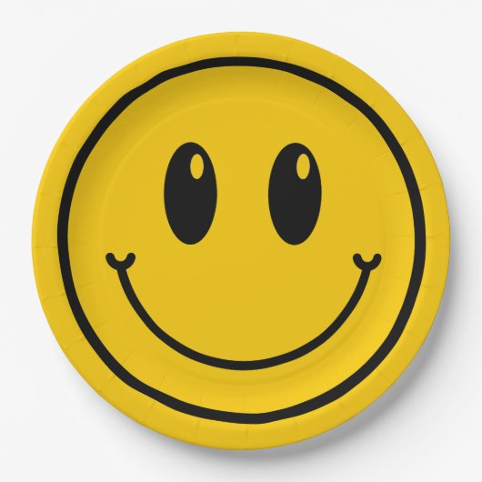 Een Gelukkige Gast 1e Verjaardag Papieren Bordje (Voorkant)