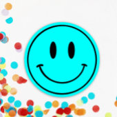 Een Gelukkige Gast 1e Verjaardag Smiley Gezicht Kaart