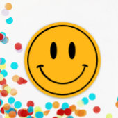 Een Gelukkige Gast 1e Verjaardag Smiley Gezicht Kaart