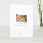 Een gelukkige geboortedag van de stad Happy Birthd Kaart (Achterkant)