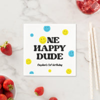 Een gelukkige Glimlachende Gezicht Verjaardagsfees