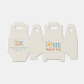 Een gelukkige jongen, 1e reis rond de zon bedankdoosjes (Uitgevouwen)