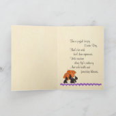 Een gelukkige Kaart van Pasen (Binnen)