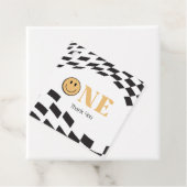 Een gelukkige kerel 1e verjaardag bedankjes labels (In situ)