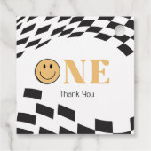 Een gelukkige kerel 1e verjaardag bedankjes labels (Achterkant)