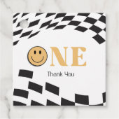 Een gelukkige kerel 1e verjaardag bedankjes labels (Voorkant)
