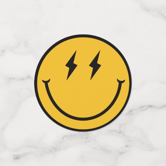 Een gelukkige kerel 1e verjaardag geblokt Confetti (Kleine voorkant)