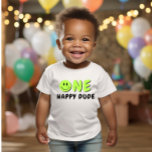 Een gelukkige kerel 1e verjaardag groene smiley<br><div class="desc">We voegen altijd elke week nieuwe design toe!</div>