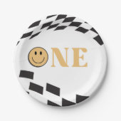 Een gelukkige kerel 1e verjaardag papieren bordje (Voorkant)