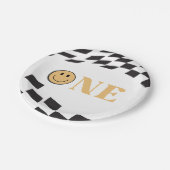 Een gelukkige kerel 1e verjaardag papieren bordje (Gekanteld)