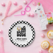 Een gelukkige kerel 1e verjaardag papieren bordje (Feest)