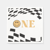 Een gelukkige kerel 1e verjaardag servet (Voorkant)