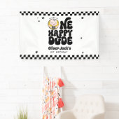 Eén Gelukkige Kerel 1e Verjaardag Spandoek (Insitu)