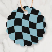 Een gelukkige kerel dank je gunsten bedankjes labels (Achterkant)