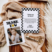 Een gelukkige kerel eerste verjaardag dank u kaart