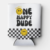 Een gelukkige kerel eerste verjaardag gelukkig gez blikjeskoeler (Voorkant)