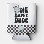 Een gelukkige kerel eerste verjaardag gelukkig gez blikjeskoeler (Voorkant)