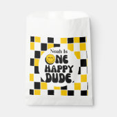 Een gelukkige kerel gepersonaliseerde verjaardag g bedankzakje (Voorkant)