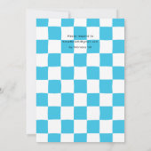 Een gelukkige kerel glimlachend gezicht 1e verjaar kaart (Achterkant)