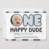 Een gelukkige kerel groovy geruite jongen verjaard kaart (Voorkant)