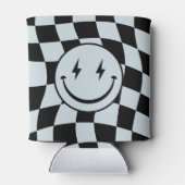 Een gelukkige kerel Groovy Happy Face Boy Verjaard Blikjeskoeler (Achterkant)