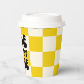 Een gelukkige kerel Happy Face Boy 1e verjaardag Papieren Bekers (Links)