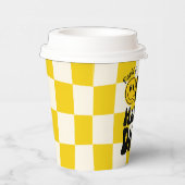 Een gelukkige kerel Happy Face Boy 1e verjaardag Papieren Bekers (Rechts)