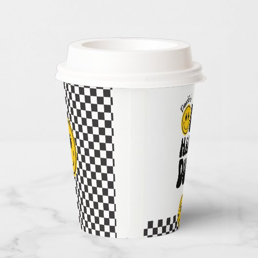 Een gelukkige kerel Happy Face Boy 1e verjaardag Papieren Bekers (Rechts)