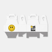 Een gelukkige kerel Happy Face Boy Eerste Verjaard Bedankdoosjes (Uitgevouwen)