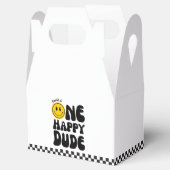 Een gelukkige kerel Happy Face Boy Eerste Verjaard Bedankdoosjes (Geopend)