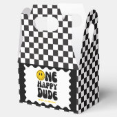 Een gelukkige kerel Happy Face Boy Eerste Verjaard Bedankdoosjes (Geopend)