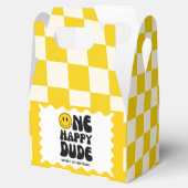 Een gelukkige kerel Happy Face Boy Eerste Verjaard Bedankdoosjes (Geopend)
