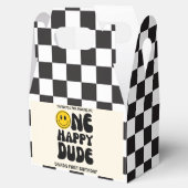 Een gelukkige kerel Happy Face Boy Eerste Verjaard Bedankdoosjes (Geopend)