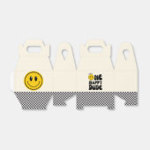 Een gelukkige kerel Happy Face Boy Eerste Verjaard Bedankdoosjes (Uitgevouwen)