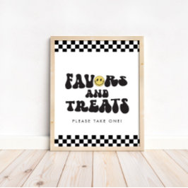 Een gelukkige kerel | Jongens Happy Face Favors Ta Poster