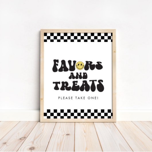 Een gelukkige kerel | Jongens Happy Face Favors Ta Poster