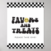 Een gelukkige kerel | Jongens Happy Face Favors Ta Poster (Voorkant)