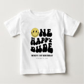 Een gelukkige kerel | Jongens Happy Face Rad 1e Ve (Voorkant)