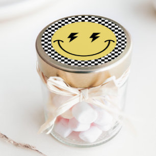 Een gelukkige kerel   Jongens Rad Kinder 1e Verjaa Ronde Sticker