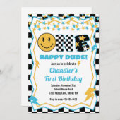 Een gelukkige kerel- rockster kaart (Voorkant / Achterkant)