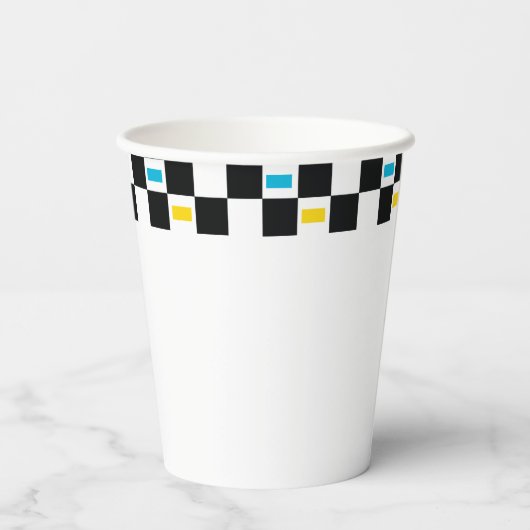 Een gelukkige kerel verjaardag 1e verjaardag papieren bekers (Achterkant)