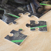 Een gelukkige Kikker Legpuzzel (Zijkant)