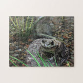 Een gelukkige Kikker Legpuzzel (Horizontaal)